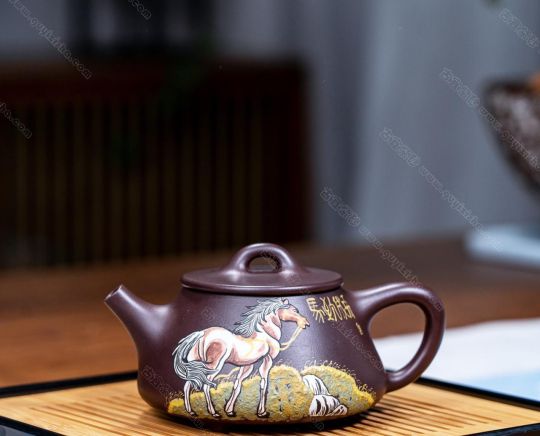 精工作品推薦！品名：馬到成功，泥料：原礦