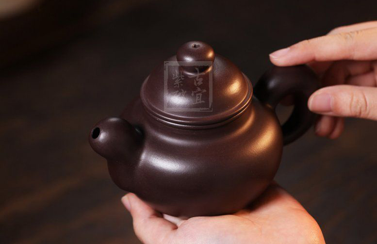 《大度》宜興工藝美術師手工創(chuàng)新壺紫砂壺茶壺茶具紫泥